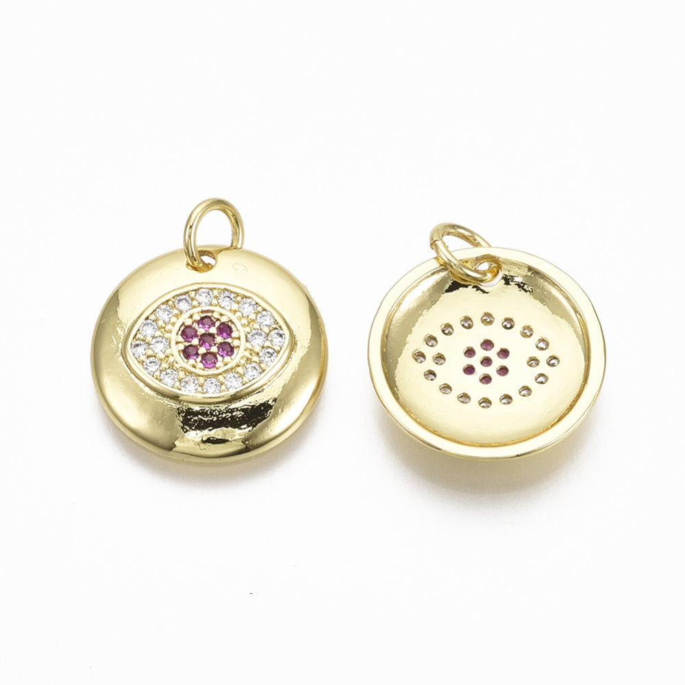 Pink Evil Eye Charm