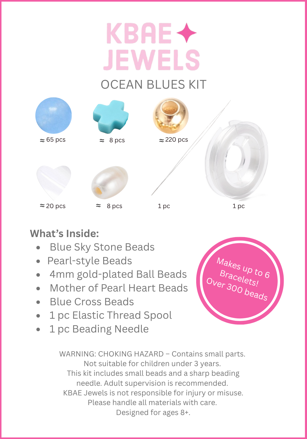 Ocean Blues Bracelet Kit