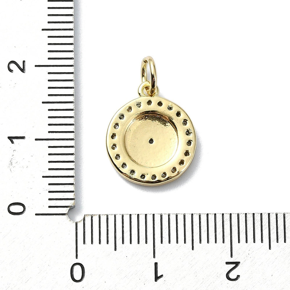 Diamond Disc Charm