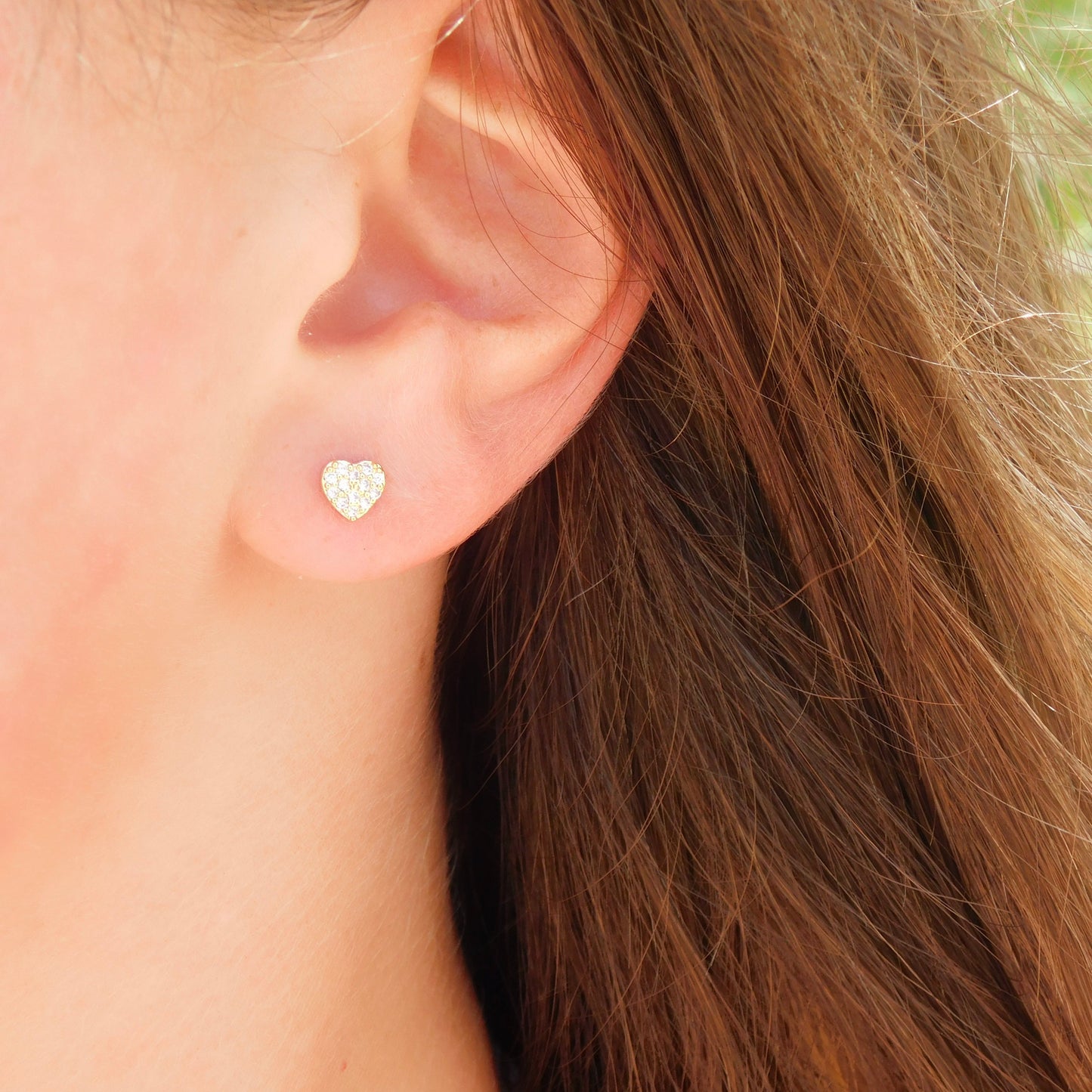 Heart Studs