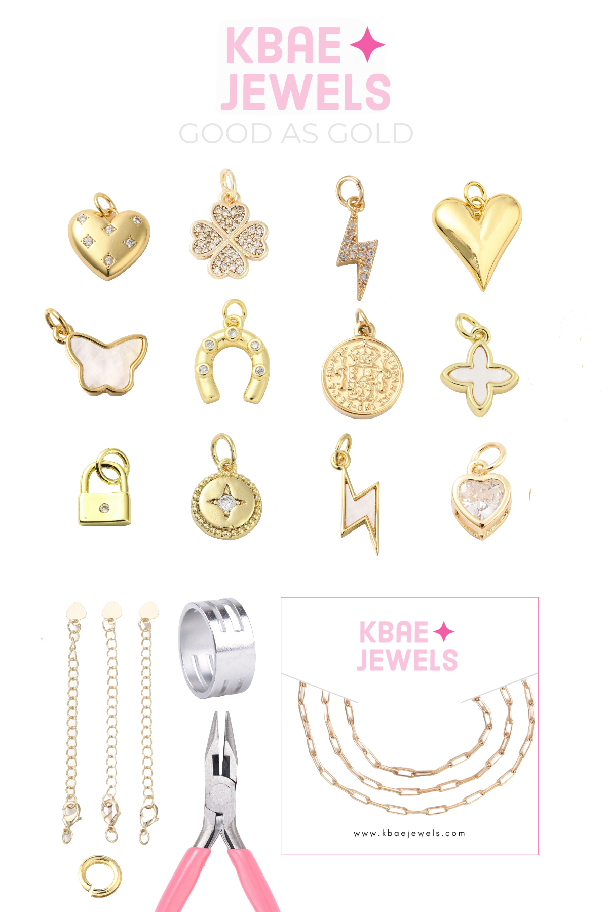 Good as Gold Charm Kit