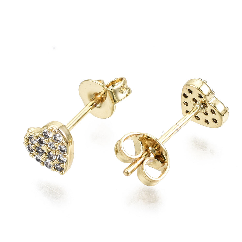Heart Studs
