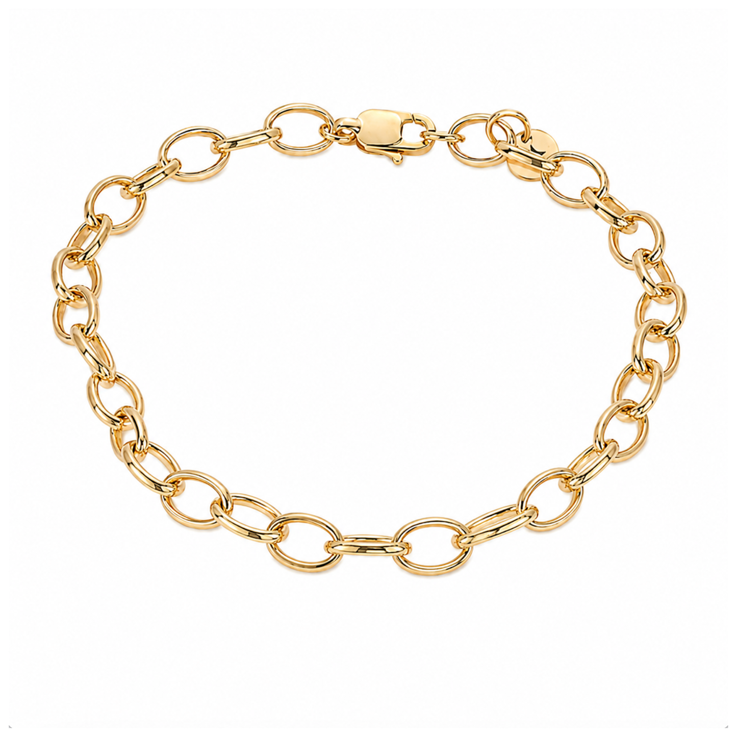 Mother of Pearl Cross Bracelet