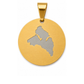 White Bear Outline Pendant