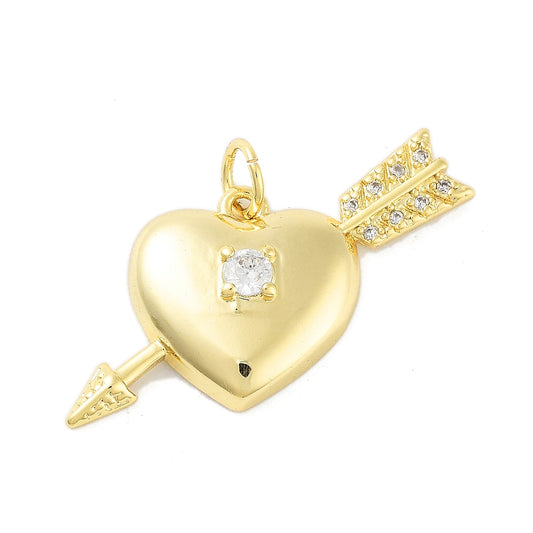 Cupids Heart Charm