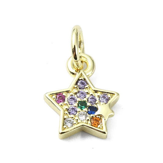 Rainbow Star Charm