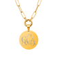 Custom Vintage Monogram Pendant