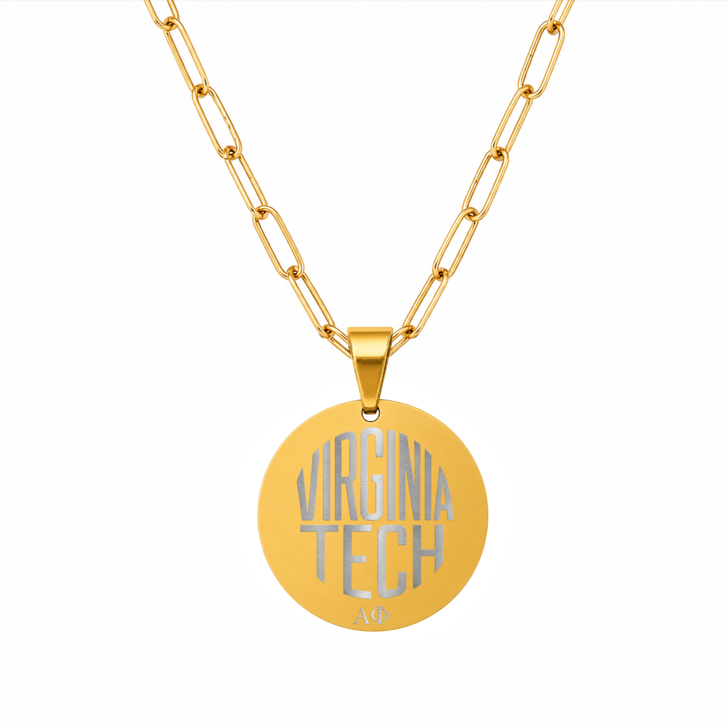 Virginia Tech Alpha Phi Pendant