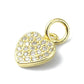 Bedazzled Heart Charm