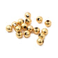 Gold Plated 4mm Ball Beads