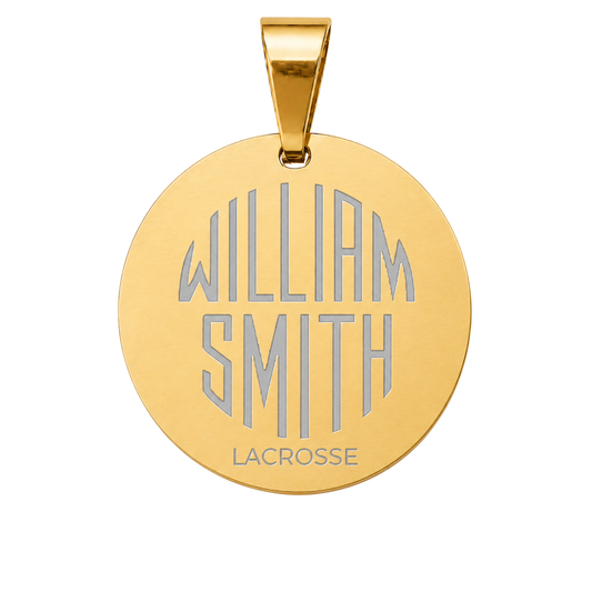 Custom Lacrosse Pendant