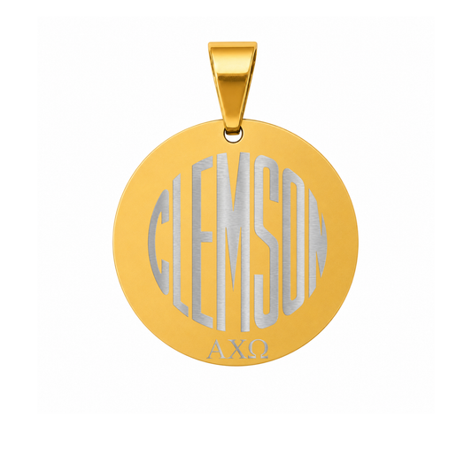 Alpha Chi Omega Clemson Pendant
