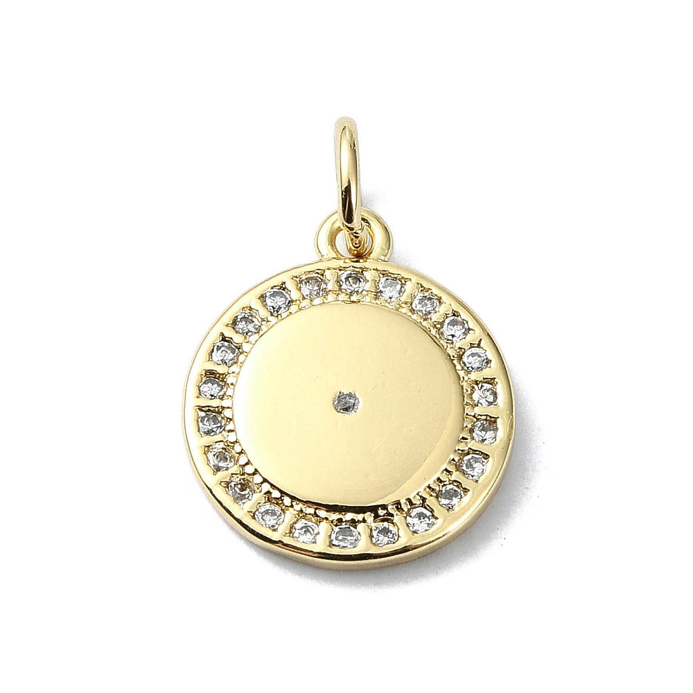 Diamond Disc Charm