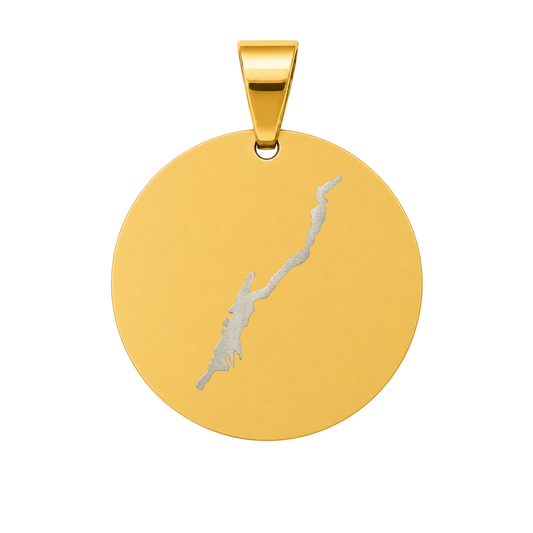 Lake George Outline Pendant
