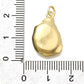 Golden Oyster Pearl Charm