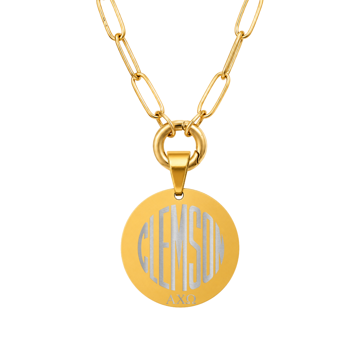 Alpha Chi Omega Clemson Pendant