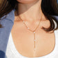 Freshwater Pearl Y Necklace