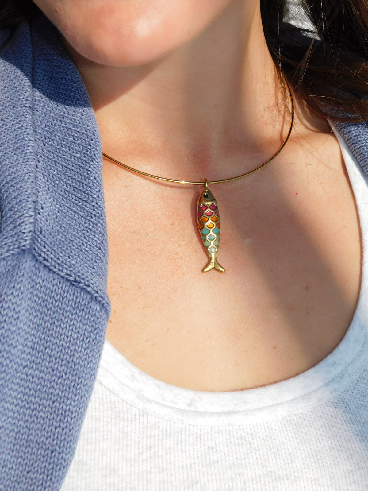 Rainbow Fish Chocker