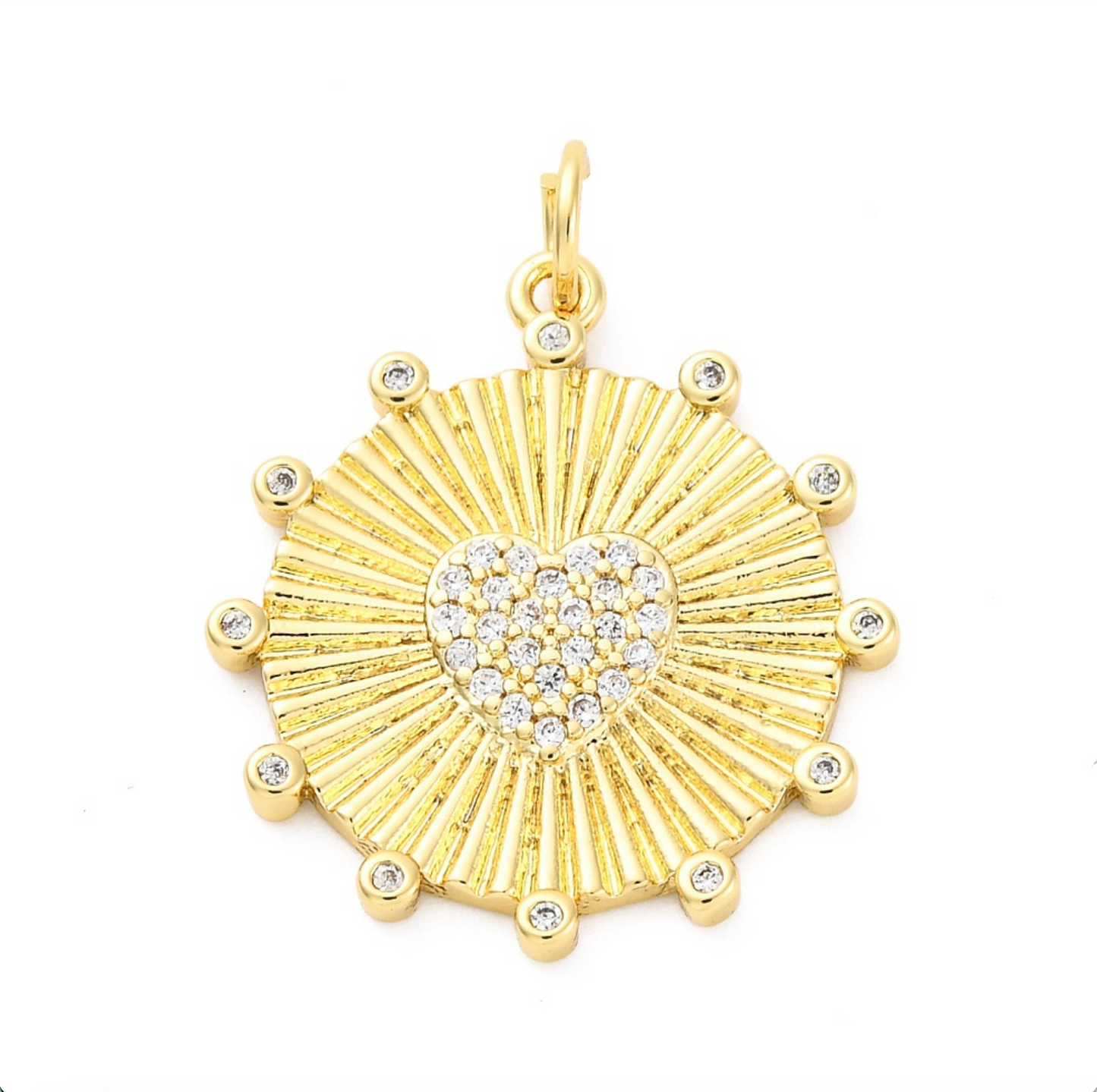 Heart of Sunshine Charm