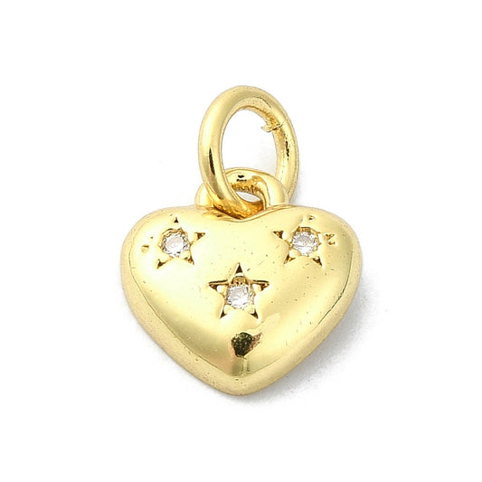 Sparkle Heart Charm