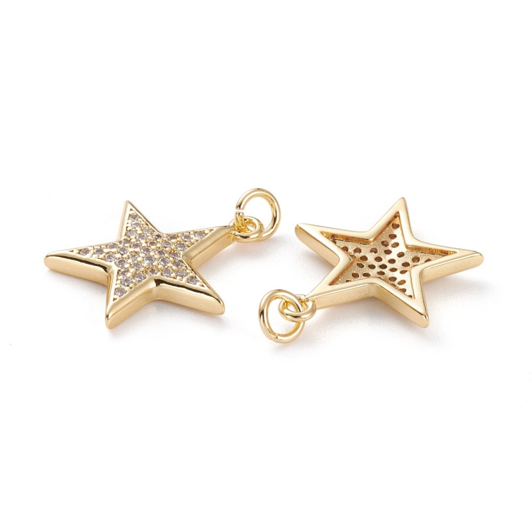 Diamond Star Charm