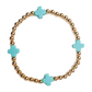Cross Gold Ball Bracelet