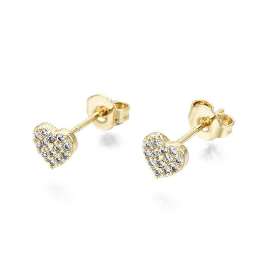 Heart Studs